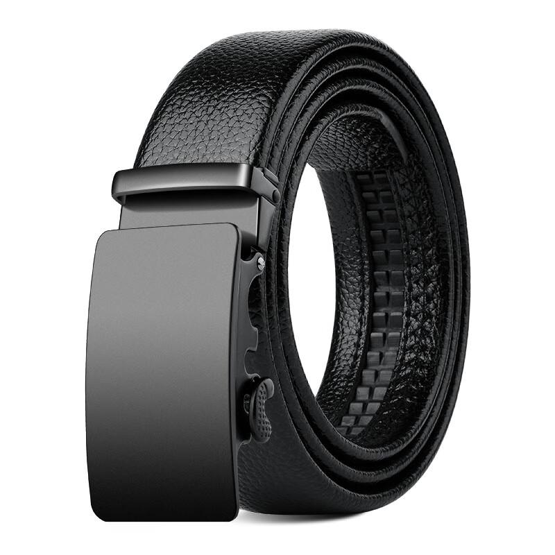 Мужской ремень из ПУ-кожи с автоматической пряжкой 120cm