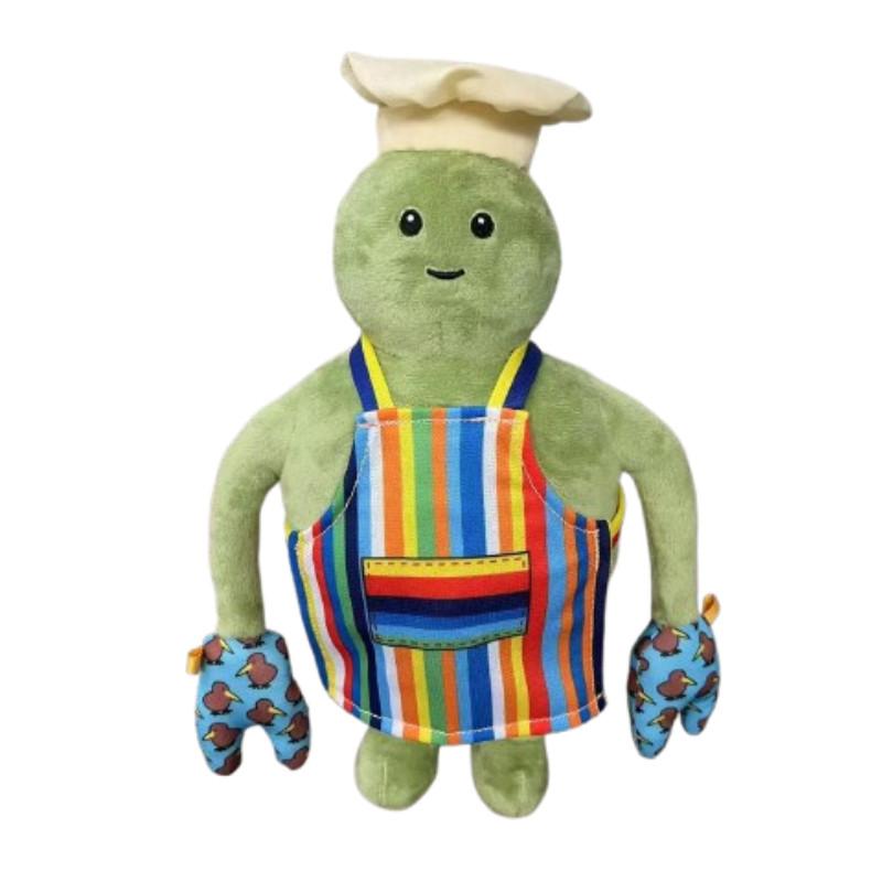 

Плюшевая игрушка Шеф-повар Малыш Шоу, мультяшный персонаж, мягкая кукла, украшение, подарок