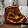 1pc Harry Potter Flannel Throw Blanket - HD Printed Lightweight Soft Warm All-Season Blanket for Sofa, Bed, Travel, Camping 051