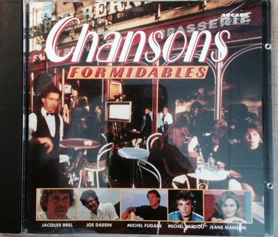 CD VARIOUS - Chansons Formidables  01514061 Arcade 1991 Netherland Pop Used