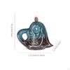 Backflow Incense Holder Cone Figurine Mind Burner Desktop Ornament for Living