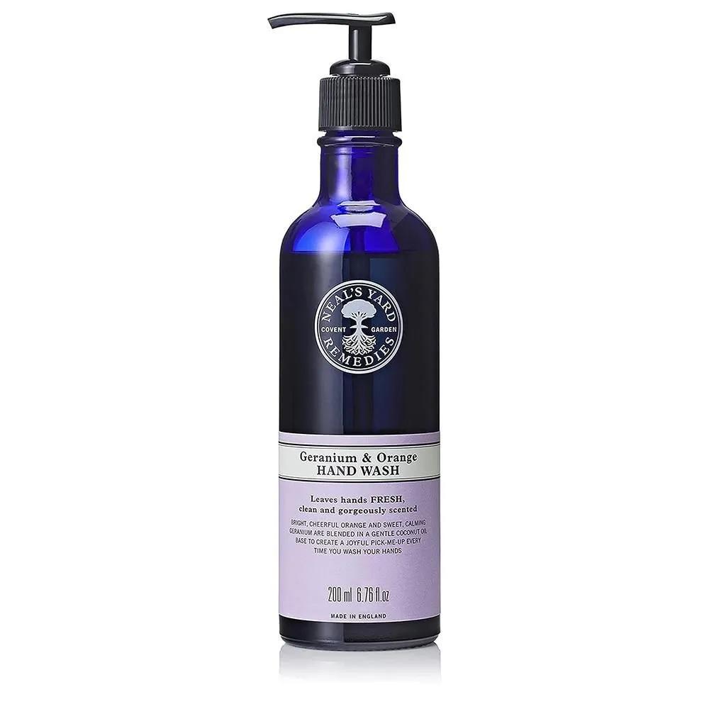 Neals Yard Remedies Мыло для рук 200 мл 1 упаковка Герань и Апельсин