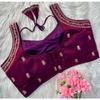 Indian Women's Silk Blend Sleeveless Blouse Bollywood Party Wear Ethnic Choli