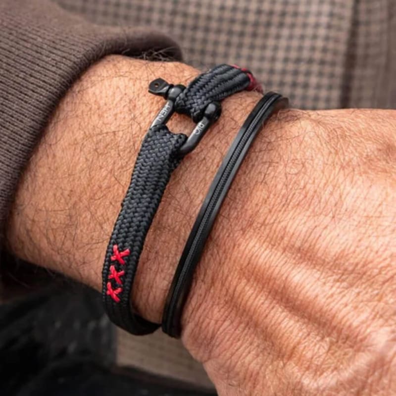 PIG & HEN Vicious Big Bracelet XXX - Black X Black