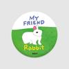 [BOKIT] Hand Mirror Grass Rabbit