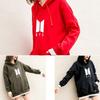 Bts Hoodie Bangtan Hooded Sweatshirt With Stylish Patchwork Design And Spacious Pocket