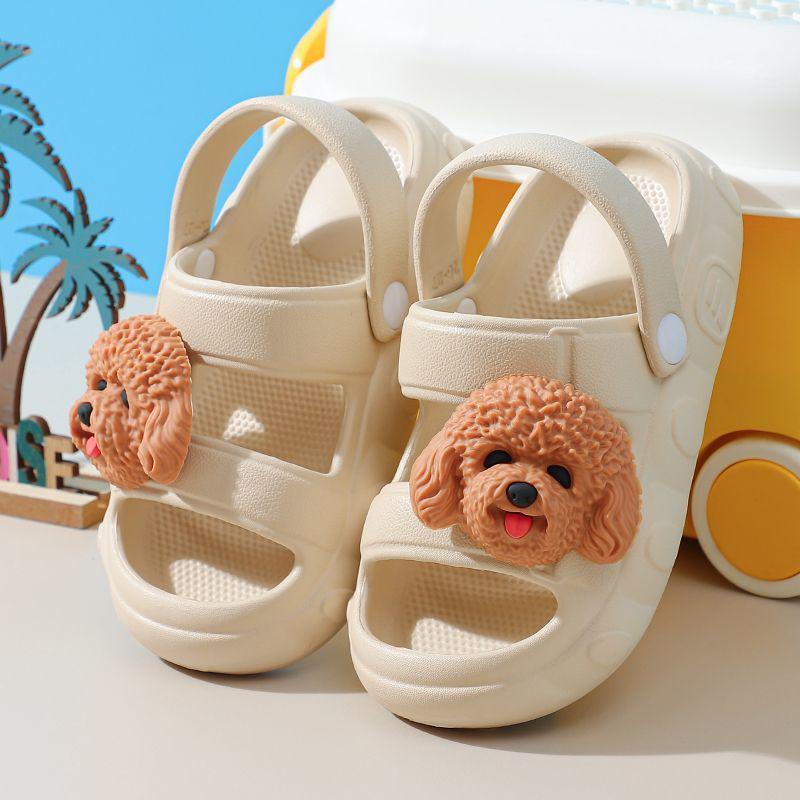 Bear Baby Anti-Collision Two-Way Non-Slip Sandals for Toddlers and Boys