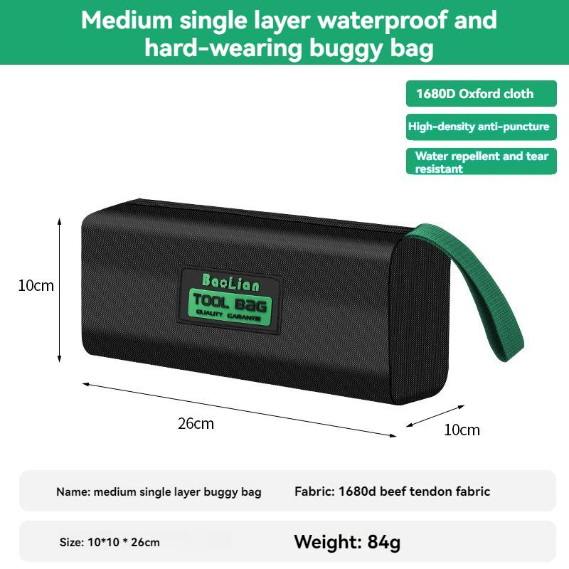 Electrician Bag Wear Resistant Waterproof Oxford Thickened Portable Professional Maintenance Tool Storage Kit
