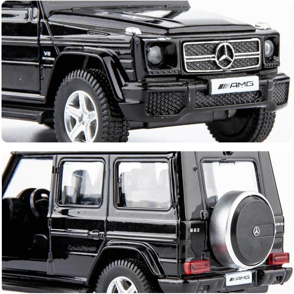 1/36 Scale Benz G63 Casting Car Model, Zinc Alloy Toy Car for Kids, Pull Back Vehicles Toy Car for Toddlers Kids Boys Girls Gift