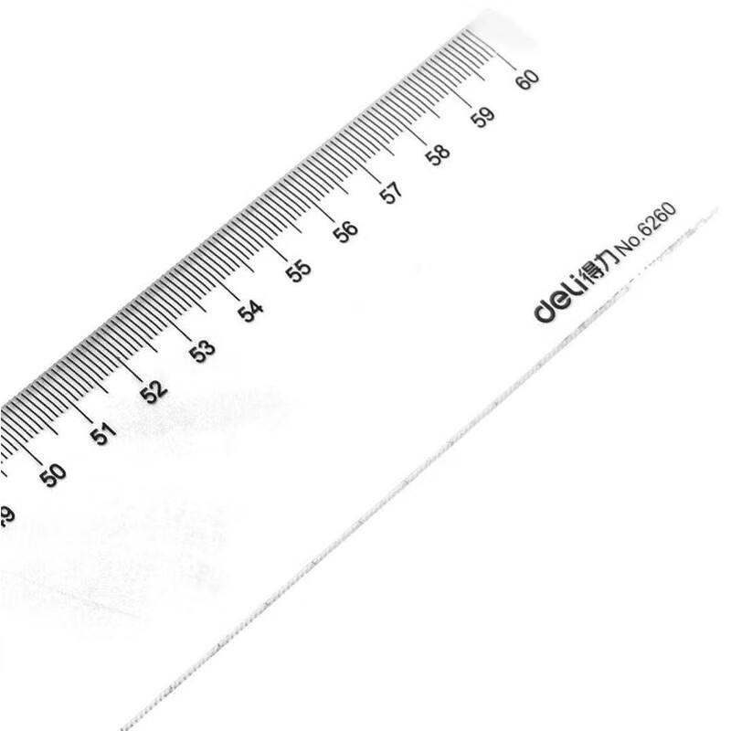 Deli 100cm Plastic Straight Ruler