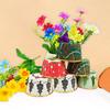 50PCS Christmas Safety Holidays Cakes Paper Trays Parties Paper Cups Packaging Desserts Baking Environmental Protection