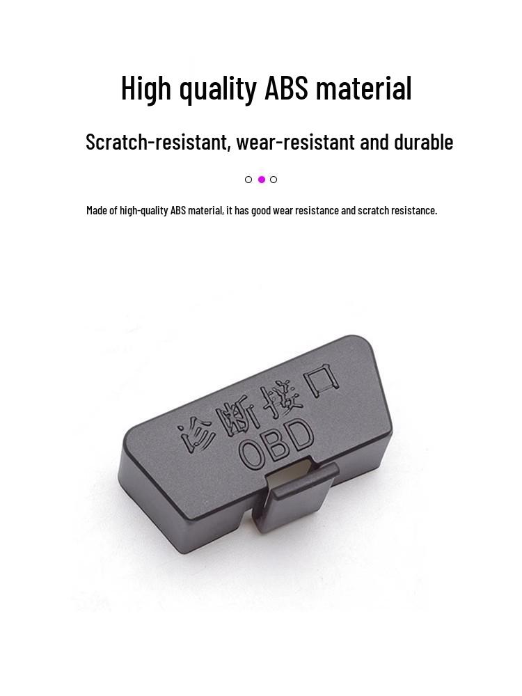 Silicone Waterproof & Dustproof Cover for Xiaomi SU7 Car OBD Port