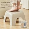 Fumade Rounded Thickened Plastic Kids Bathroom Stool Set
