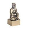 Brass Zodiac Guardian God Desktop Ornament Wealth Attraction Copper Seal Study Room Decoration Old Copperware Wholesale