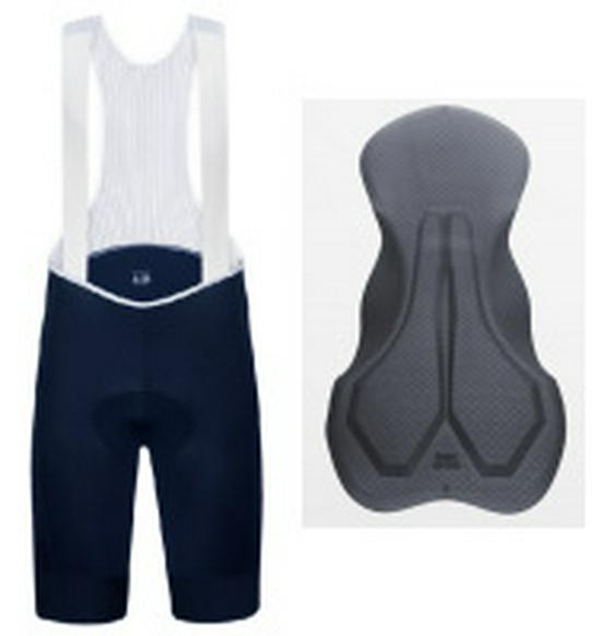 Breathable Non-Slip Cycling Bib Shorts with Double Arrow Seat Pad