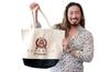 New Japan Pro-Wrestling Yota Tsuji x Marlow Collaboration Large Tote Bag Fresh Cream 6652063093