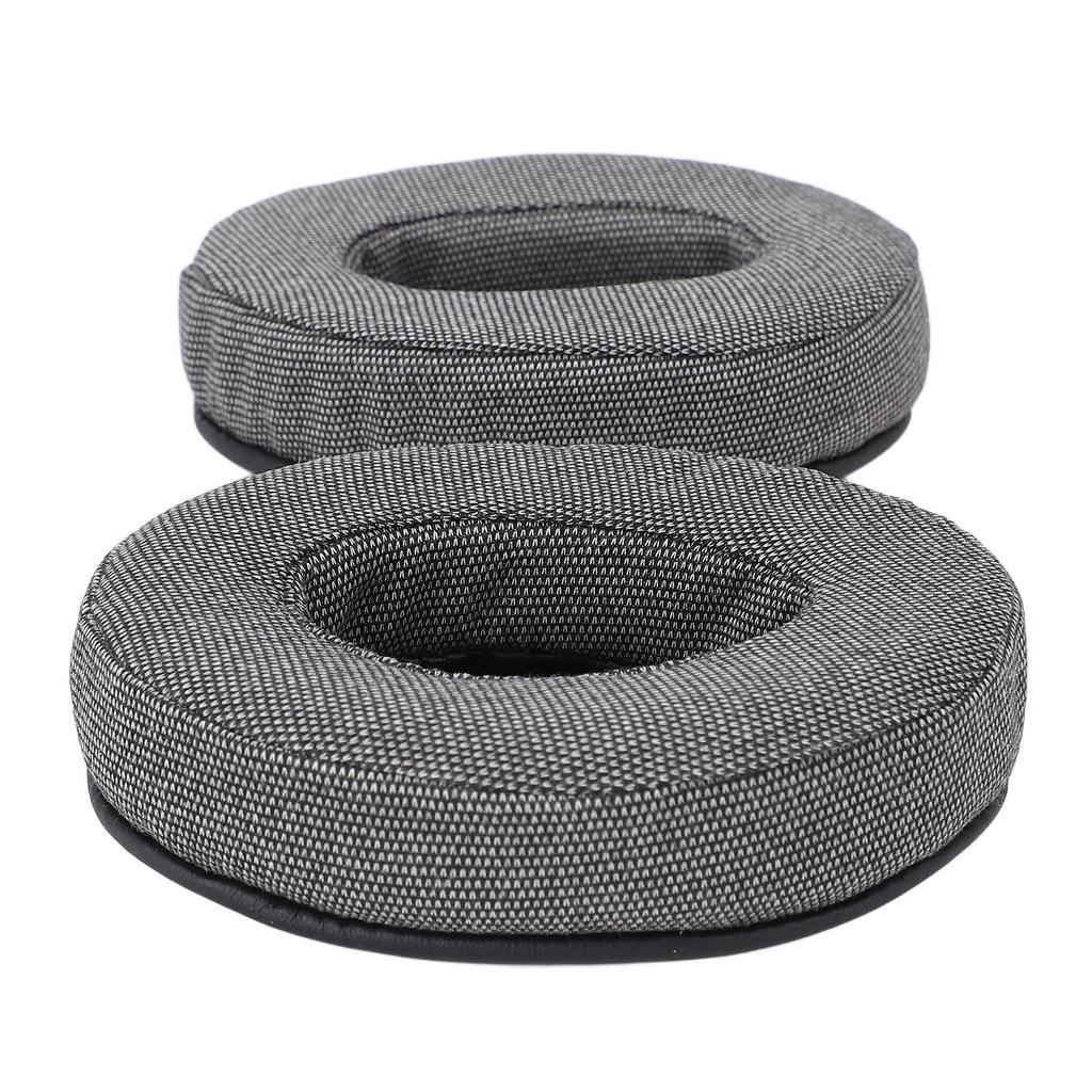 1 Pair Headset Earpads Breathable Fabric Foam Sponge Ear Cushions Replacement for ATH M50X M40X M30X WS1100