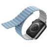 Uniq Revix Strap Apple Watch Series1/2/3/4/5/6/7/8/9/Se/Se2 38/40/41Mm. Reversible Magnetic White-Blue