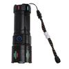 Rechargeable LED Flashlight with Digital Display Zoom 1800LM Super Bright Flash Light Waterproofing for Camping Hiking