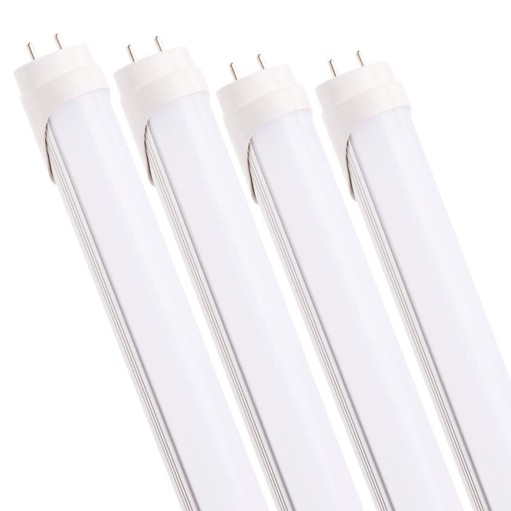 

Светодиодные лампы дневного света 40 Вт, 2600 лм, потребляемая мощность 18 Вт, 6000 К дневной белый, прямая трубка T8, 120 см x 1198 мм, цоколь G13, без эффекта свечения