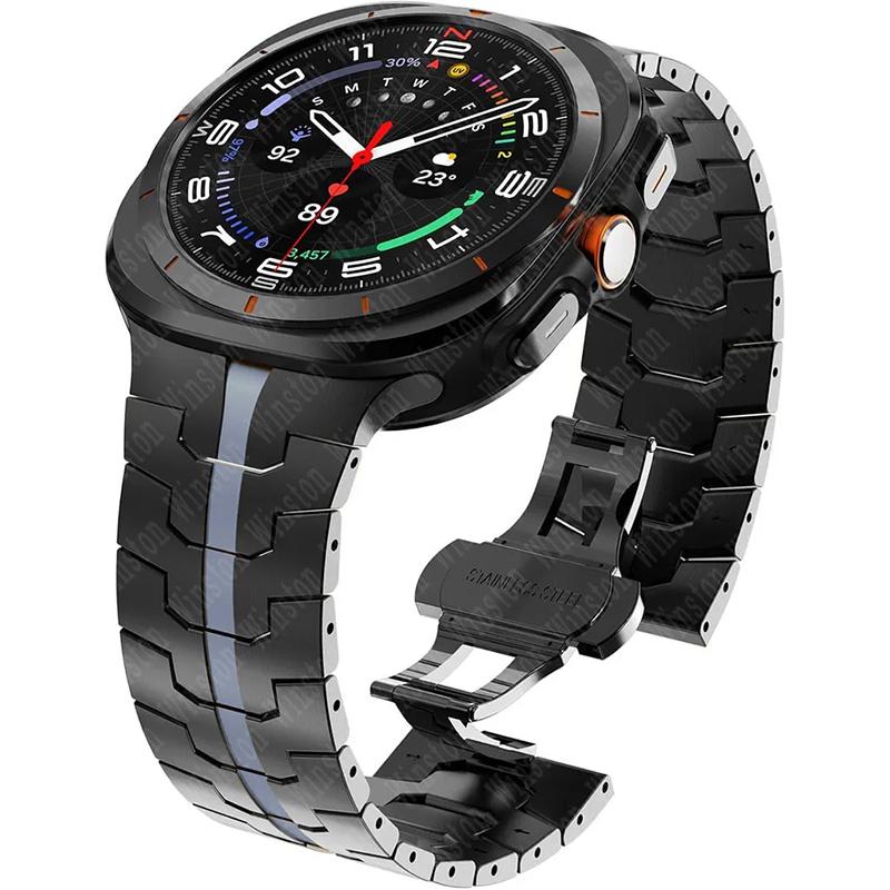 Bracelet for Samsung Galaxy Watch Ultra 2025 Correa Stainless Steel Metal Band for Samsung Ultra 7 Galaxy Ultra 47MM Wrist Strap