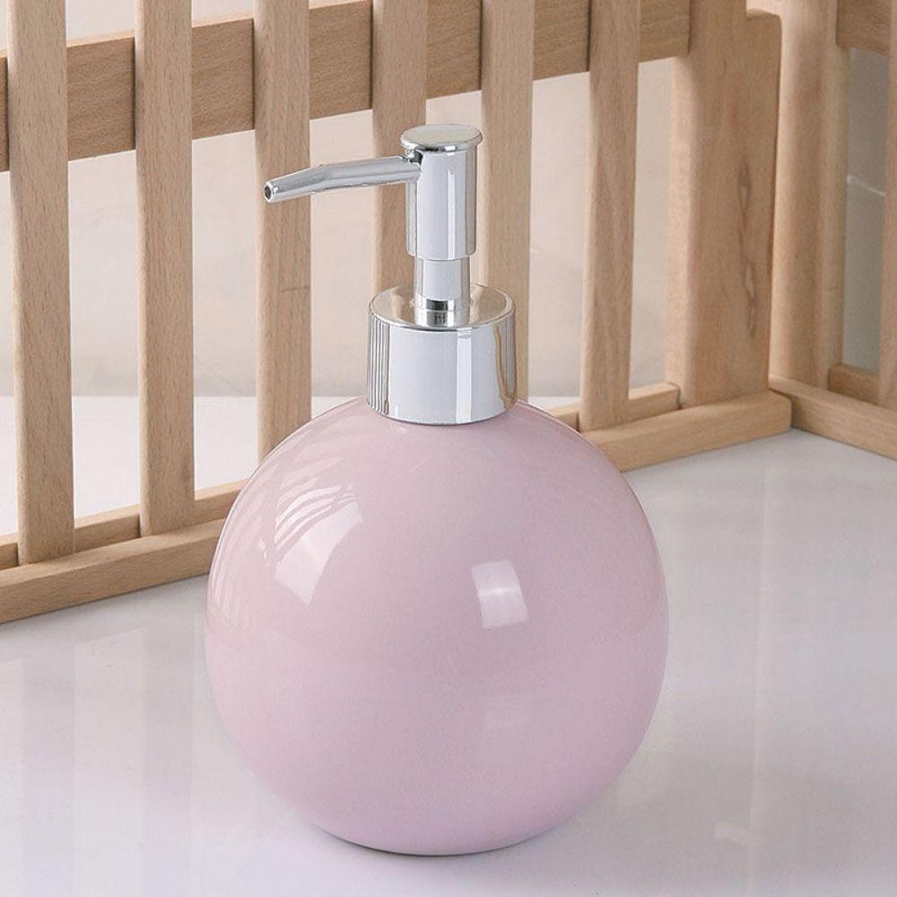 Tragbare Keramik Handseifenflasche Drucktyp Badelotion Pumpflasche Modern Lotion Bottle Zuhause