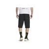 Adidas Brand Logo Pattern Plain Straight Shorts Men Bottoms Black IC1998