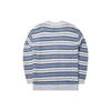 New Era Punk Rock Series Boston Red Sox FW23 Striped Color Block Knit Sweater Unisex sweater blue 13789274