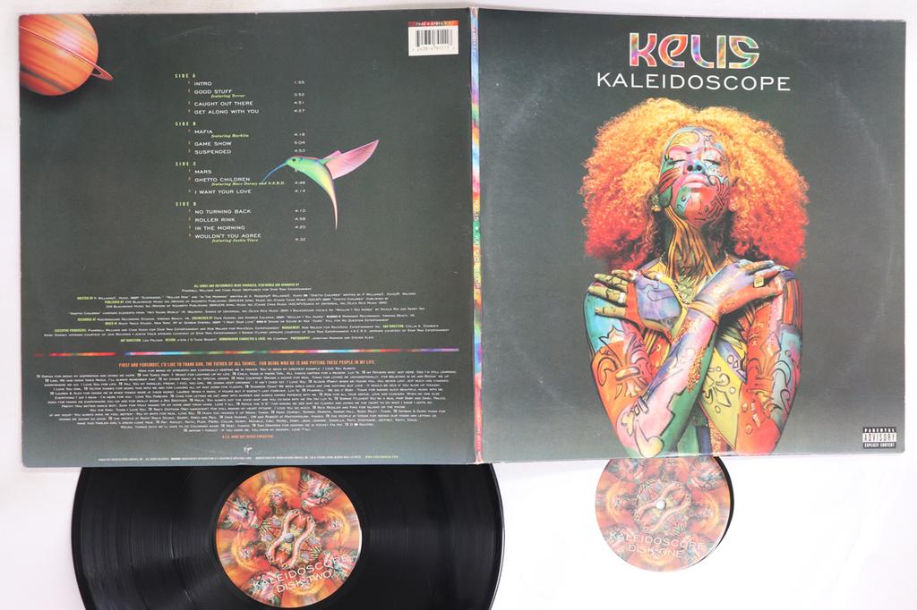 LP Record KELIS - Kaleidoscope 724384791117 VIRGIN 1999 US Rap & Hip-Hop/R&B Used
