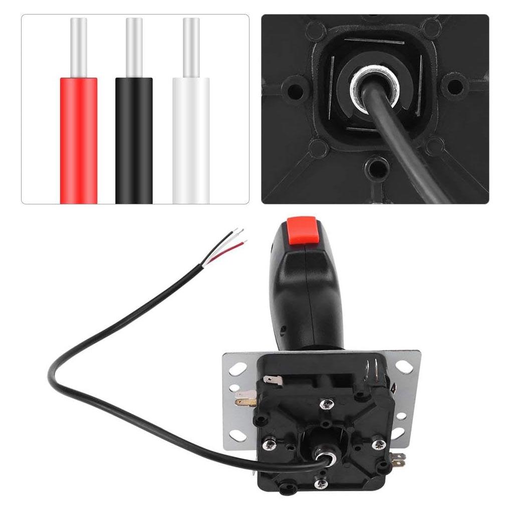 8 Way Flight Joystick with Trigger & Fire Button For Arcade Game for Video Game Arcad