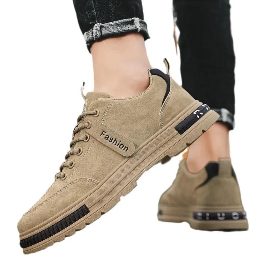 New Spring Men'S Shoes Breathable Versatile Casual Trendy Lightweight Sports Board Shoes For Work And Leisure