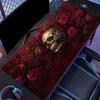 Dark Moss Skull Large Extended Gaming Mousepad Non Slip Desk Mat Gothic Forest Keyboard Mousepad For Laptop Desktop Office Decor