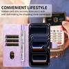 For iPhone 17 Flip Case for iPhone 16 15 14 Plus 13 12 17 Pro Max 17E 16E Cases Flower Leather Wallet Back Cover Card Holder