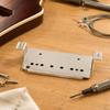 High Leg Guitar Pickup Base Plate, Metal Mounting Plate with Hole Structure for Pickup Replacement, Repair Work, Maintenance and Upgrade Projects