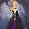 Girls' Halloween Vampire Costume Dress With Puffy Skirt Ursula Inspired Cosplay Outfit