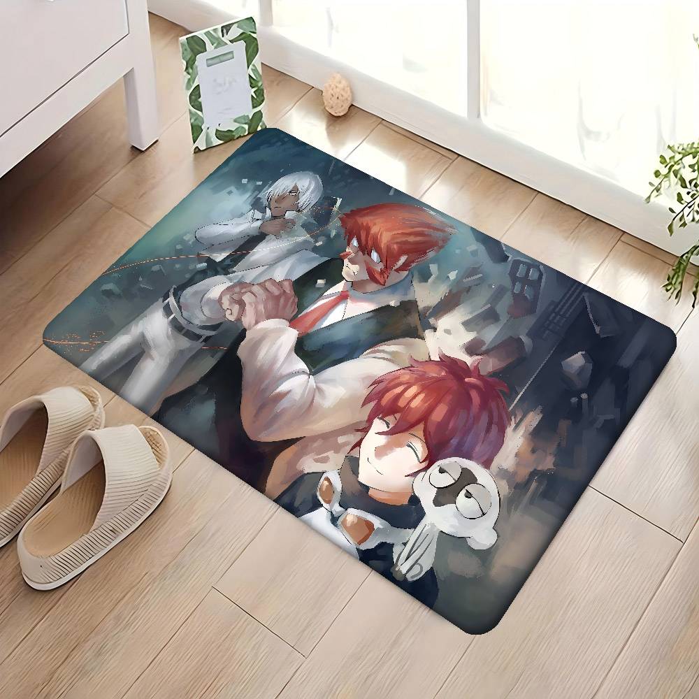 

B-Blood Blockade Battlefront Entrance Door Mat Nordic Style Home Doormat Bathroom-Toilet Mats Bedroom Hotel Decor Mat 40x60 cm