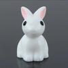15 Pcs Lovely Miniature Mini Rabbit Resin Figurine Animal Decor Garden Fairy Ornament Flower Plant Pot Home
