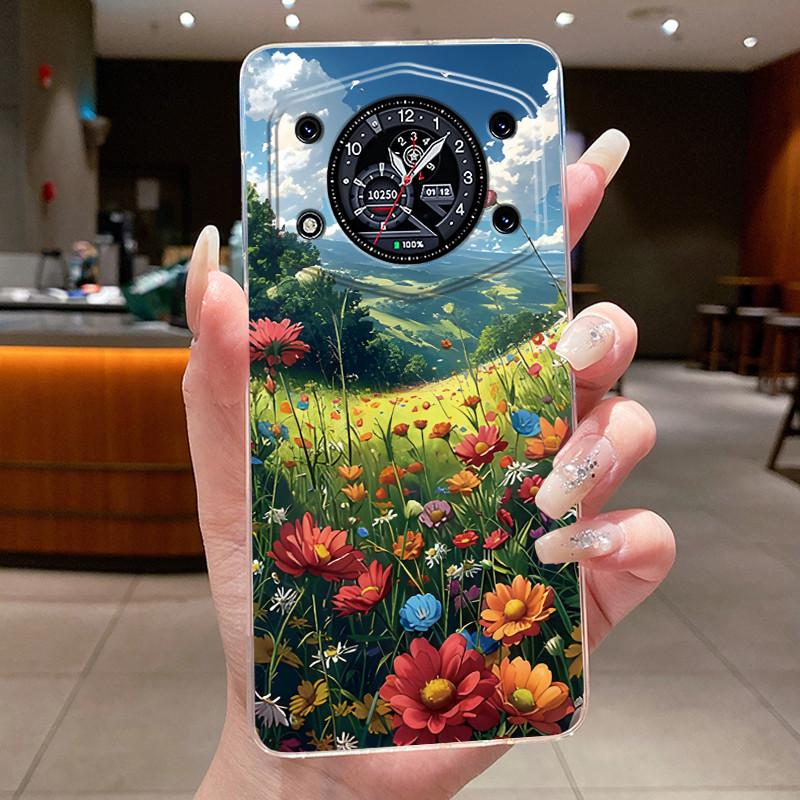 New Fashionable Simple Popular Case For Cubot A30 Silicone Shockproof Cover For Cubot A30 Butterfly Transparent Soft Casing