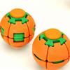 3D Printed Rotating Stress Relief Ball - Colorful Fingertip Football Gyroscope for Office & Classroom.