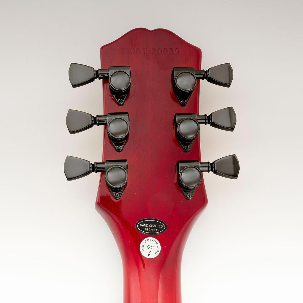 Musiclily Pro R18K L3R3 Locking Gear Keystone for Black Tuners, 181 Ratio, Buttons, Acoustic/Electric Guitars,