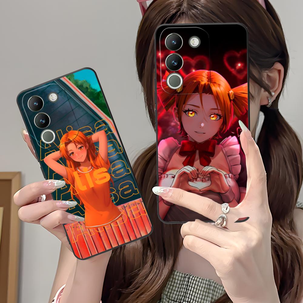 Everlasting Summer Alisa Matte Mobile Phone Case for VIVO Y77 76 75 74 73 72 58 56 55 51 50 38 36 Y19 Y18 Y03 Y01 5G Cover