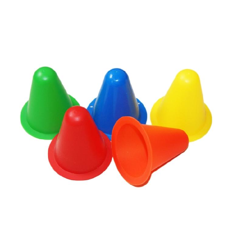 10 Pcs Roller Skating Cones Mini Traffic Cones for Kids Games Indoor and Outdoor