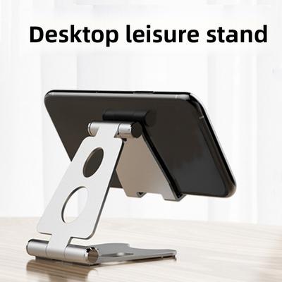 Foldable Mobile Phone Holder Portable Adjustable Mobile Phone Stand Aluminum Alloy Non-slip Table Cell Phone Bracket Desk