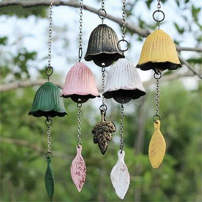 Cast Iron Wind Chime Metal Hanging Wind Bell Balcony Outdoor Garden Decorations