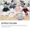 Christmas Angel Dolls Home Adornment Hanging Decor Prop Adorable Festival Pendants Xmas Tree Pendant Holiday Adornments Props