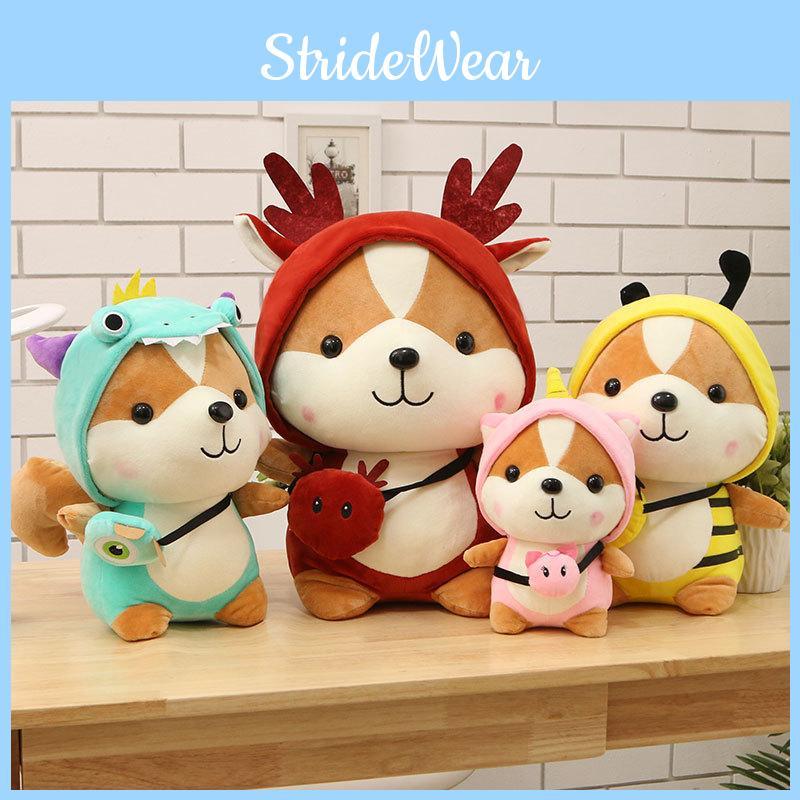 Squirrel Adorable Dinosaur Bee Deer Unicorn Plush Toy Stuffed Toys Gift Kids
