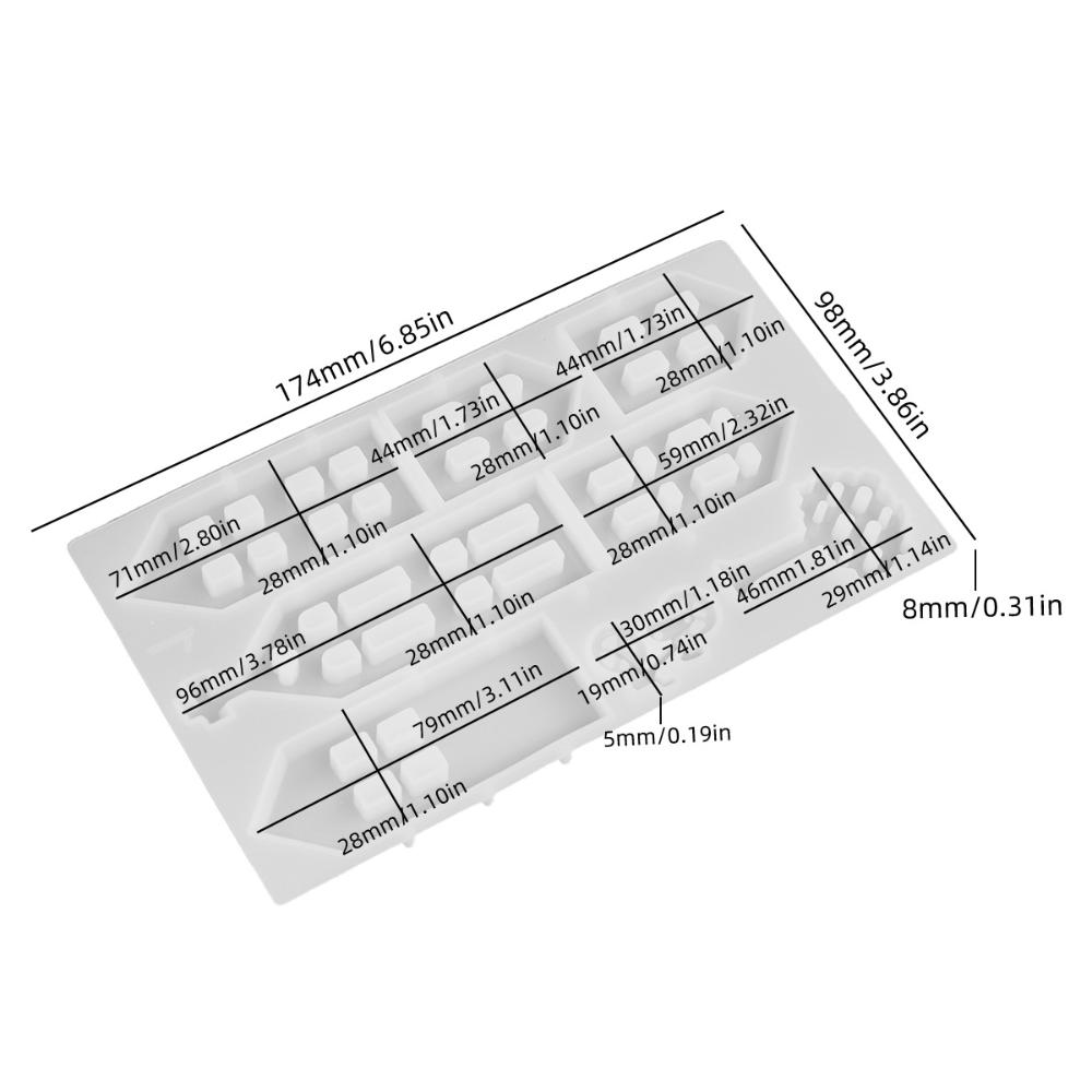 

Форма для белых полых домов, дизайн подсвечника, форма для нового подсвечника своими руками, домашний декор House A