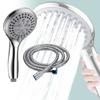 Luxuriöser Handbrausekopf im amerikanischen Stil mit 1,5 m Schlauch und bohrfreier Halterung