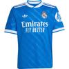 Originals Quick-Dry T-Shirt Real Madrid Second Away Brand Logo Letter Stripe Football Sports Short Sleeve Kids Tops JP3930