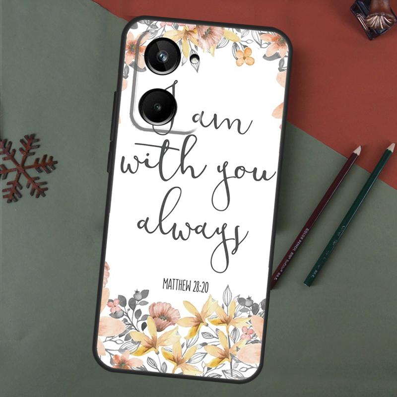 Bible Verse Jesus Christ Christian Case For Realme C61 C53 C55 C33 C63 C51 C65 C67 C71 C75 11 12 13 14 15 Pro Plus GT6 GT7 Pro